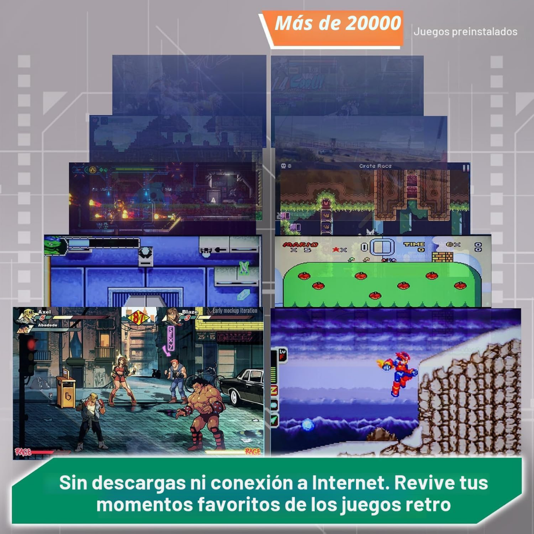 Consola retro Arcade 20.000 juegos